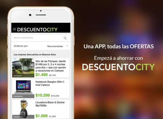 Descuentocity android App screenshot 2